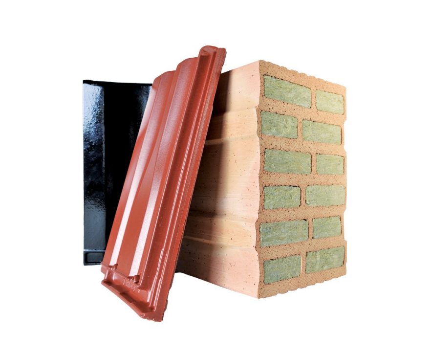 Kombinovaný set - cihla a střešní taška